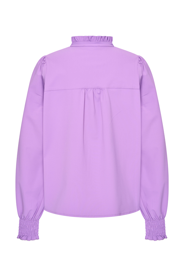 Mi Piace Travelstof Blouse 202930 Ruffle Hyacinth - Afbeelding 4