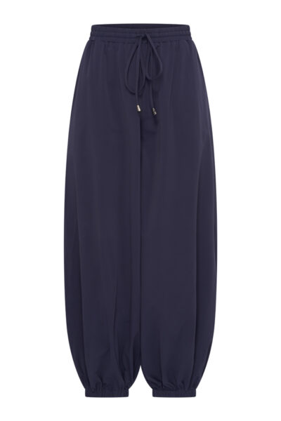 Mi Piace Travelstof Broek 202933 Ballon Pof Donker Blauw via villaggio