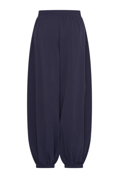 Mi Piace Travelstof Broek 202933 Ballon Pof Donker Blauw via villaggio