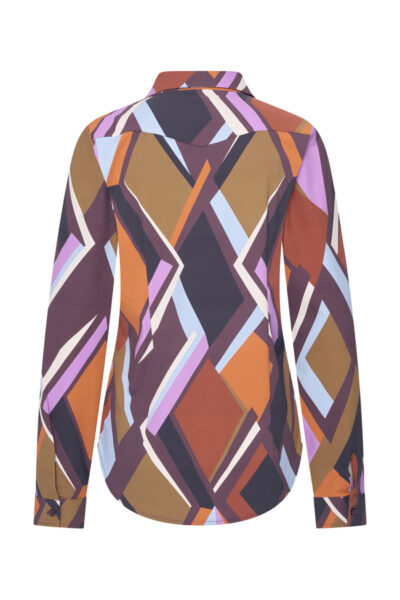 Mi Piace Travelstof Blouse 60840 Geometric Fusion via villaggio